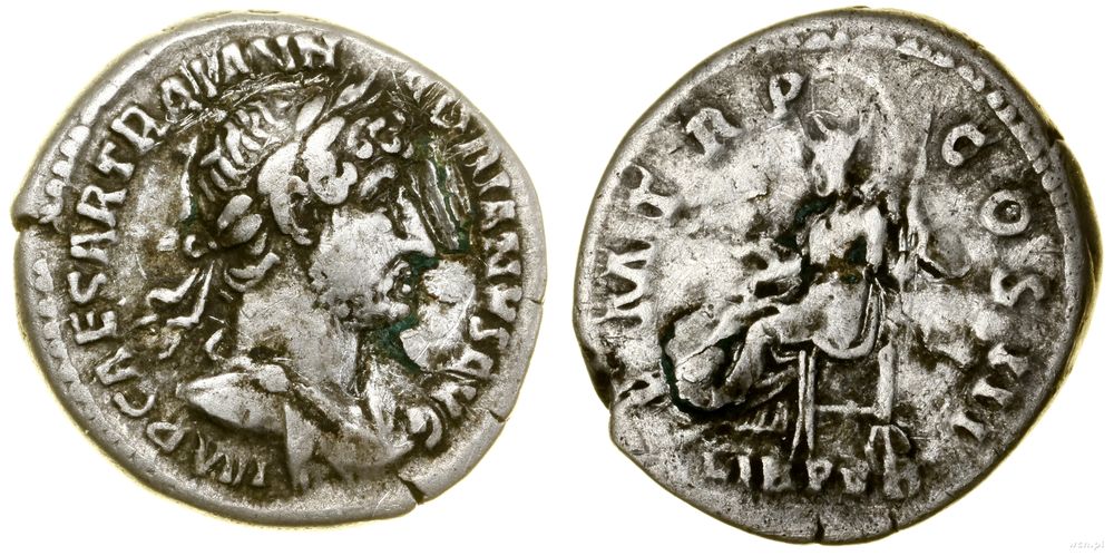 Cesarstwo Rzymskie, denar, (119–122)