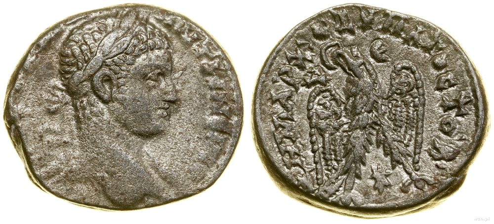 Rzym prowincjonalny, tetradrachma bilonowa, (218–222)