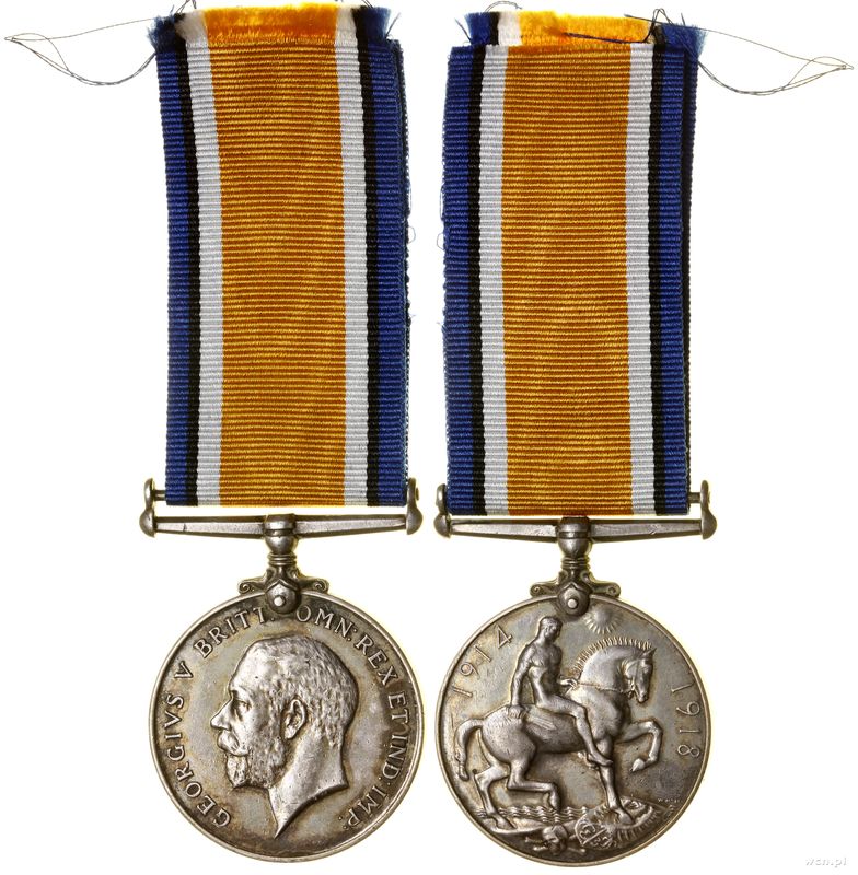 Wielka Brytania, Medal Wojenny Brytyjski, od 1919