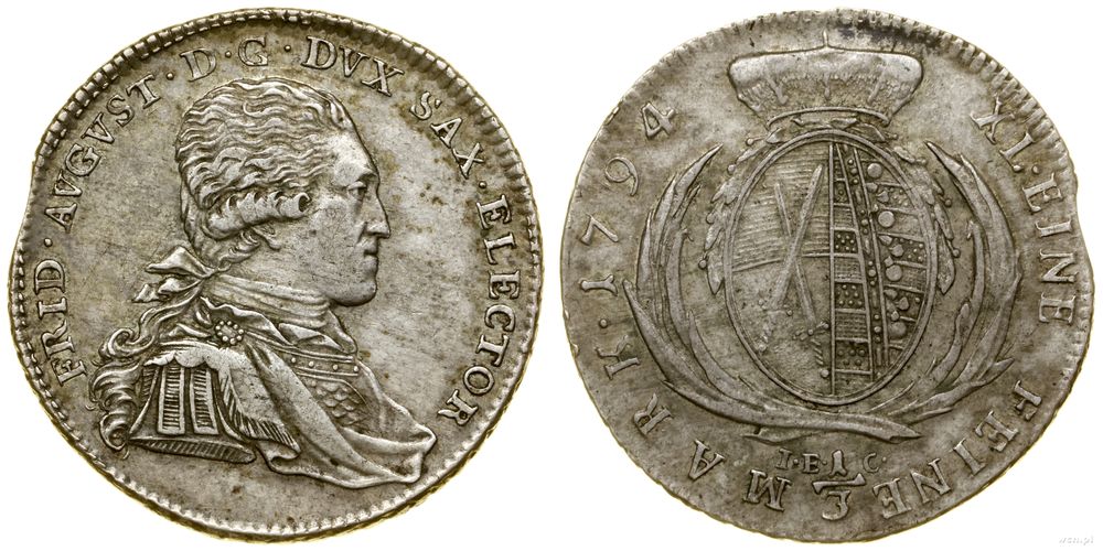 Niemcy, 1/3 talara, 1794 IEC