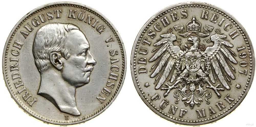 Niemcy, 5 marek, 1907 E
