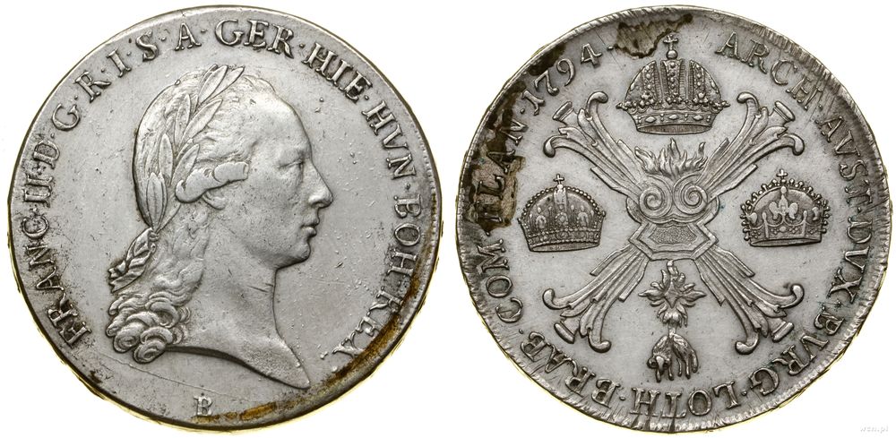 Austria, talar, 1794 B