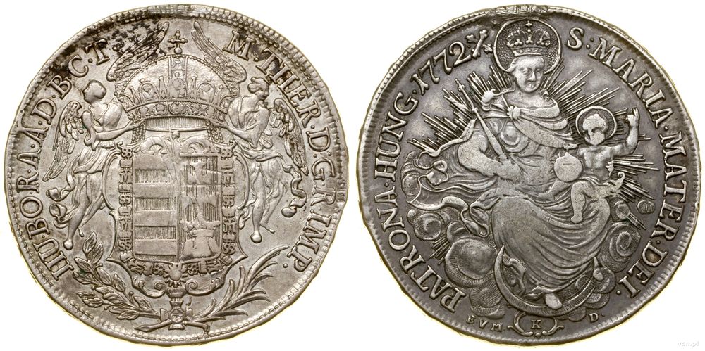 Węgry, talar, 1771