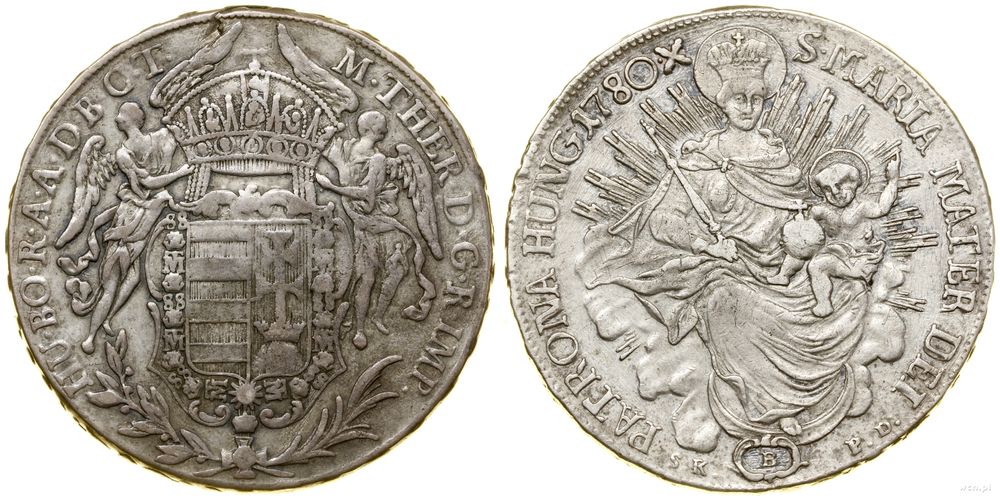 Węgry, talar, 1780