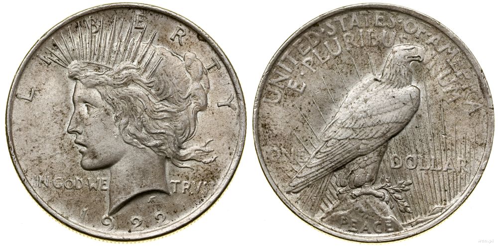 Stany Zjednoczone Ameryki (USA), 1 dolar, 1922