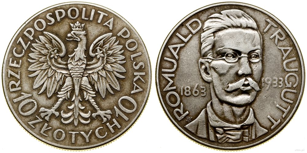 Polska, 10 złotych, 1933