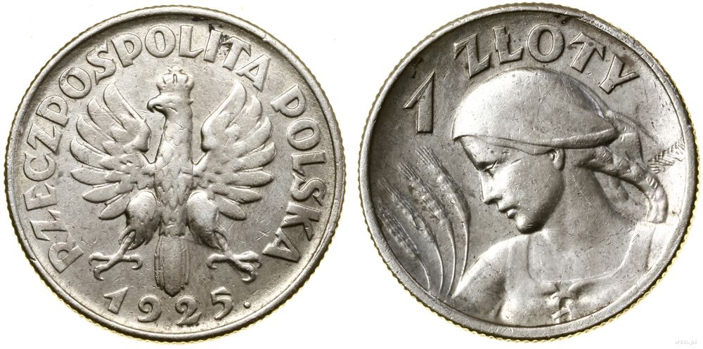 Polska, 1 złoty, 1925