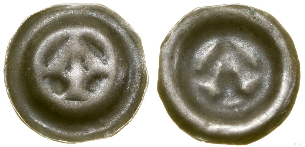 Pomorze, brakteat, II ćw. XIV w.