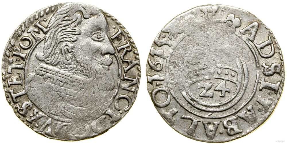 Pomorze, półtorak (Reichsgroschen), 1615