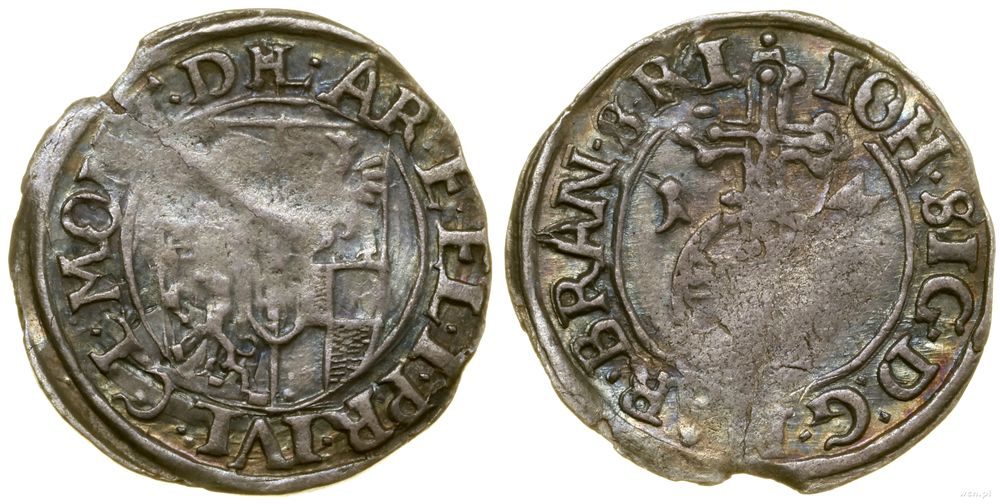 Prusy Książęce (1525–1657), półtorak, 1614