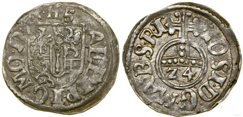 Prusy Książęce (1525–1657), grosz, 1615