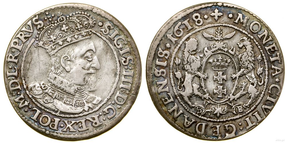 Polska, ort, 1618