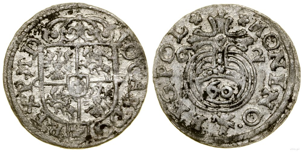 Polska, półtorak, 1662