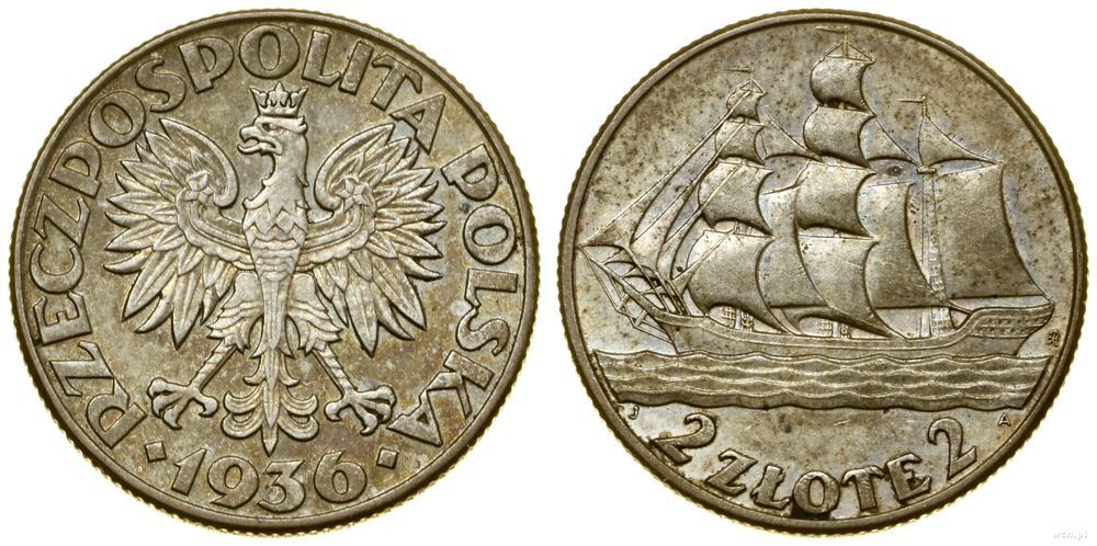 Polska, 2 złote, 1936