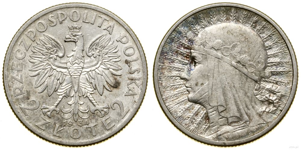 Polska, 2 złote, 1934