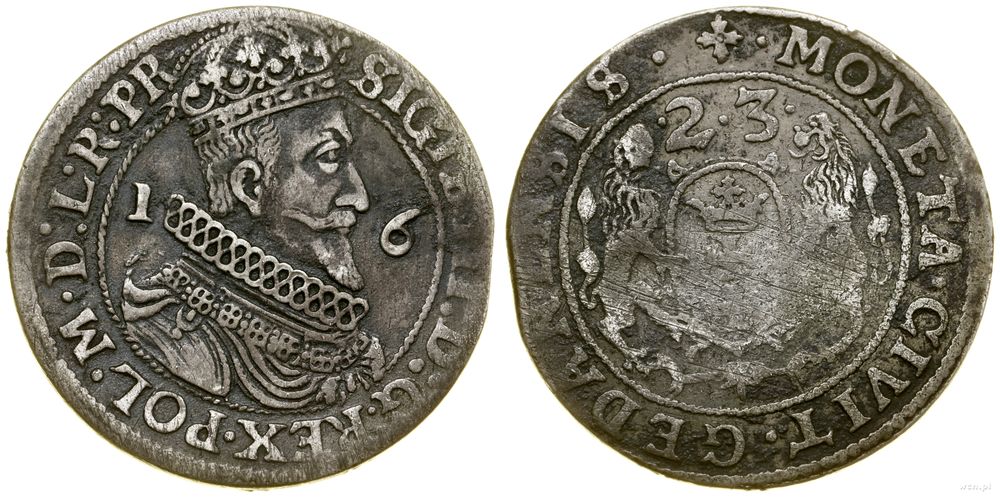 Polska, ort, 1623