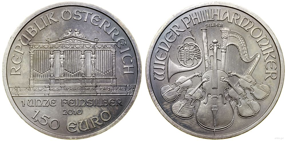 Austria, 1.50 euro, 2010