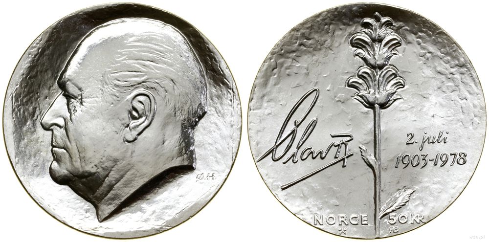 Norwegia, 50 koron, 1978