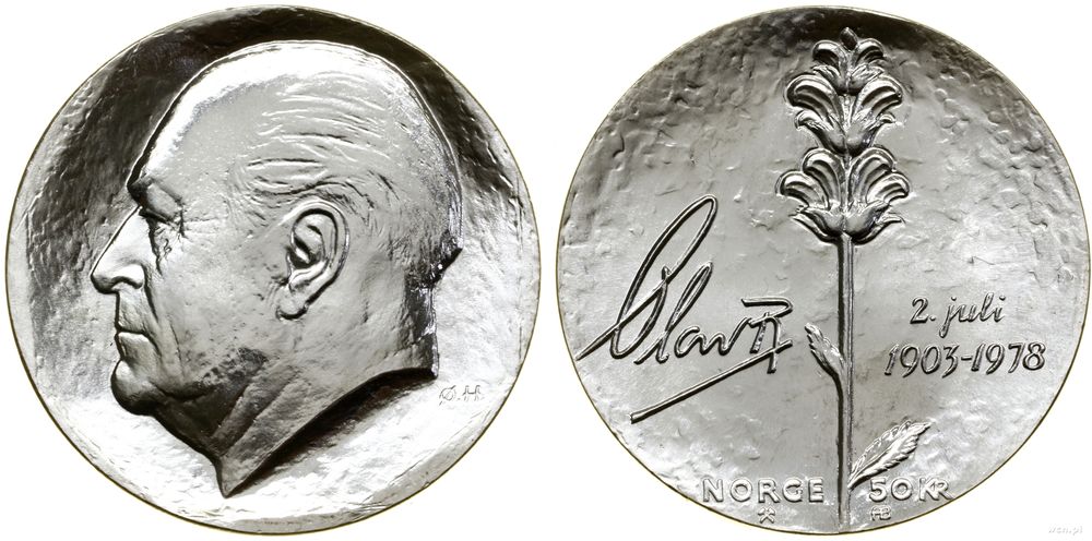 Norwegia, 50 koron, 1978