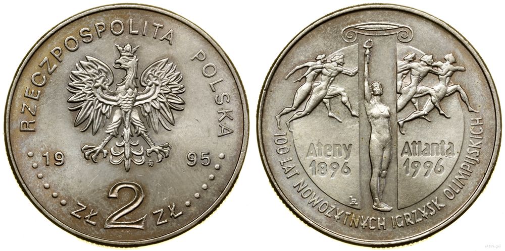 Polska, 2 złote, 1995