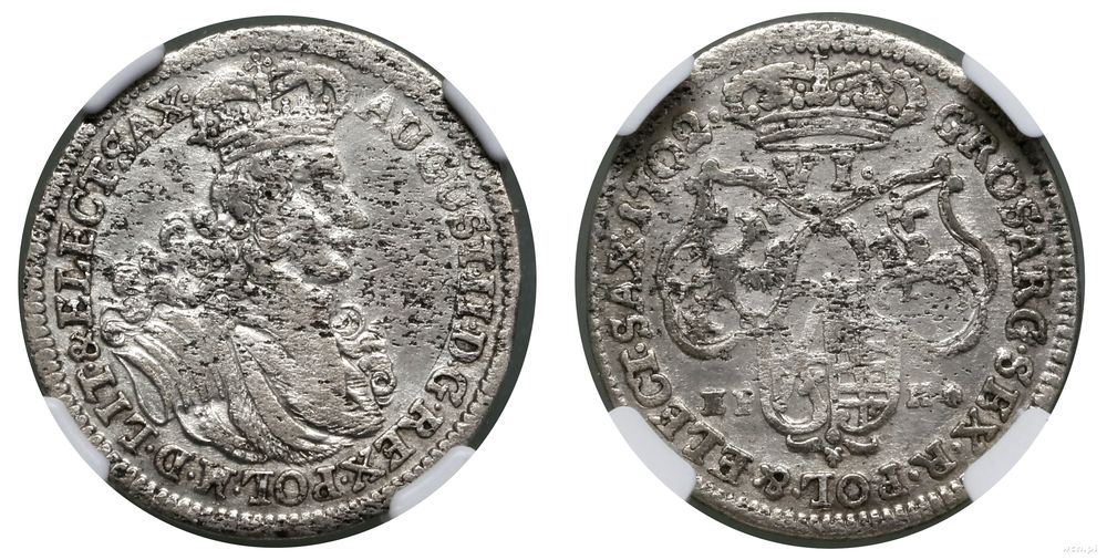Polska, szóstak, 1702 EPH