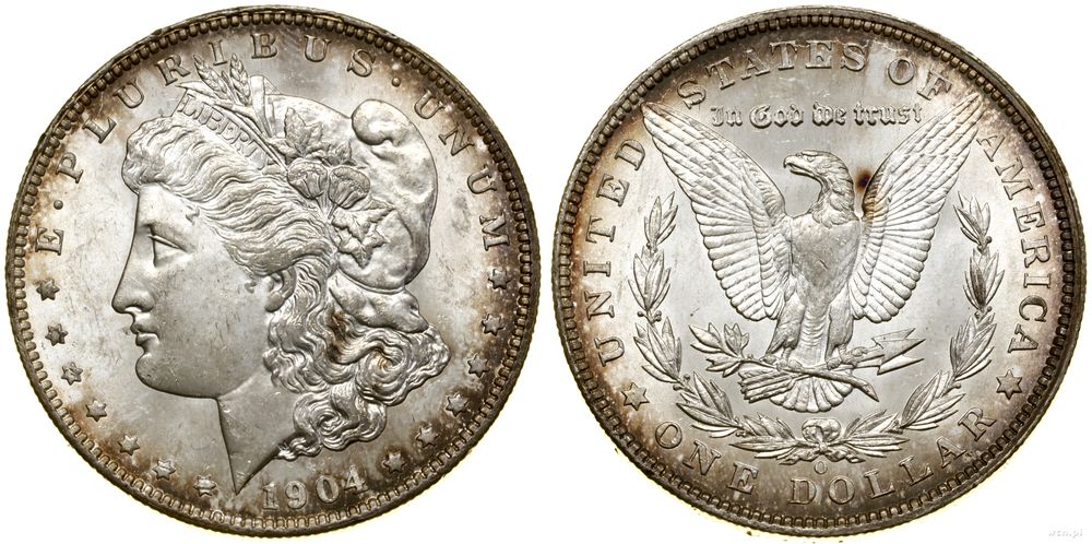Stany Zjednoczone Ameryki (USA), 1 dolar, 1904 O