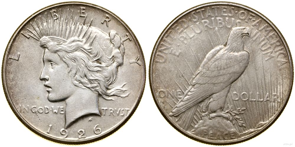 Stany Zjednoczone Ameryki (USA), 1 dolar, 1926 S