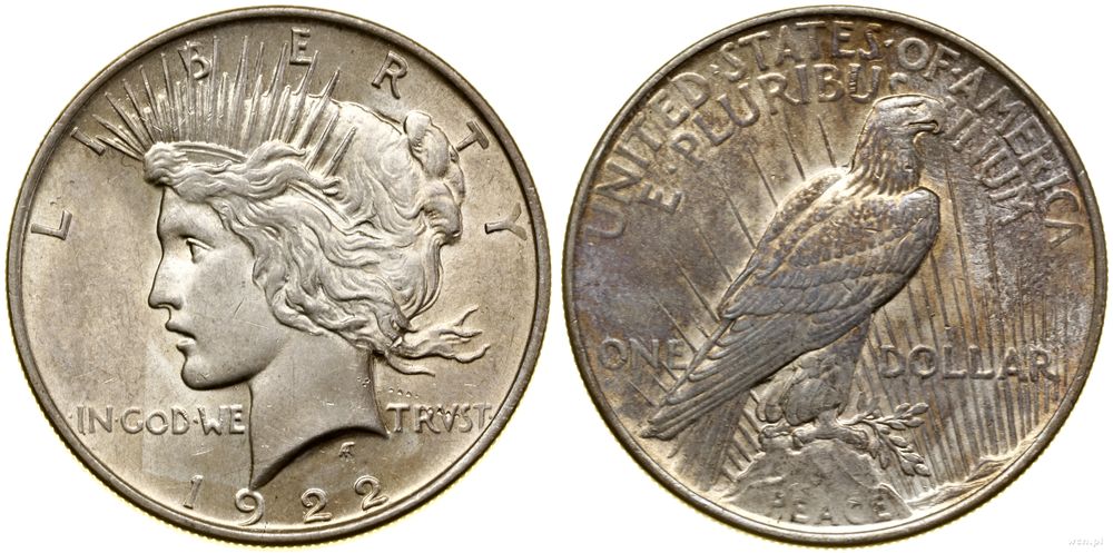 Stany Zjednoczone Ameryki (USA), 1 dolar, 1922