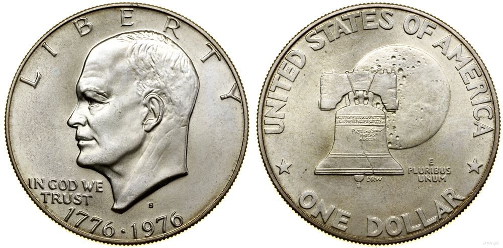 Stany Zjednoczone Ameryki (USA), 1 dolar, 1976 S