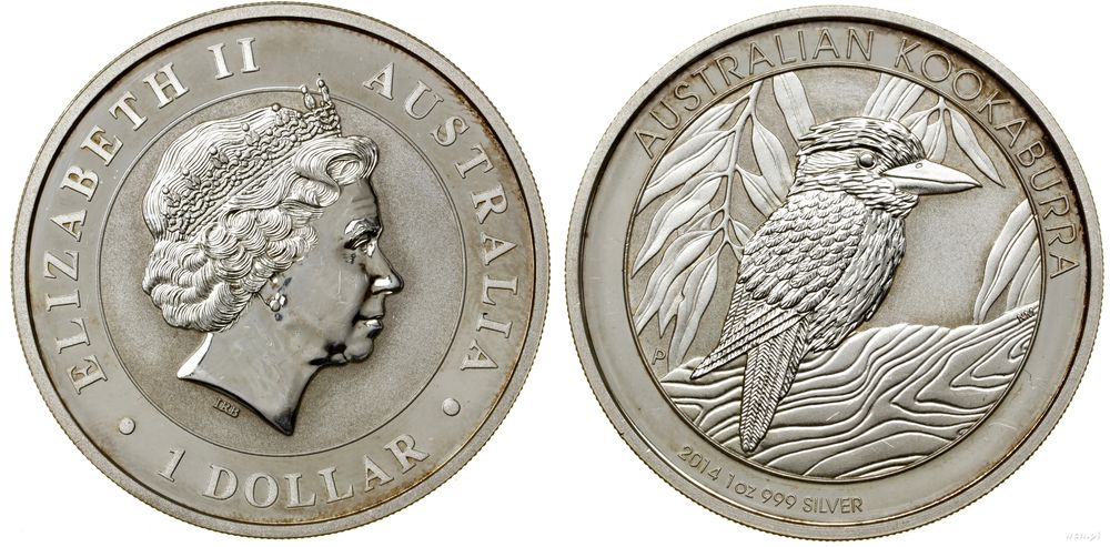 Australia, 1 dolar, 2014