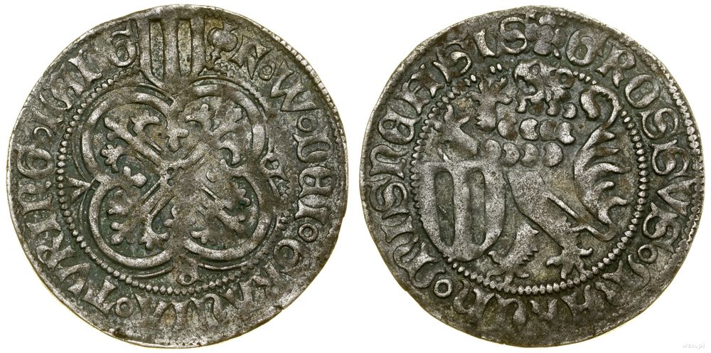 Niemcy, grosz miśnieński, bez daty (1451–1456)
