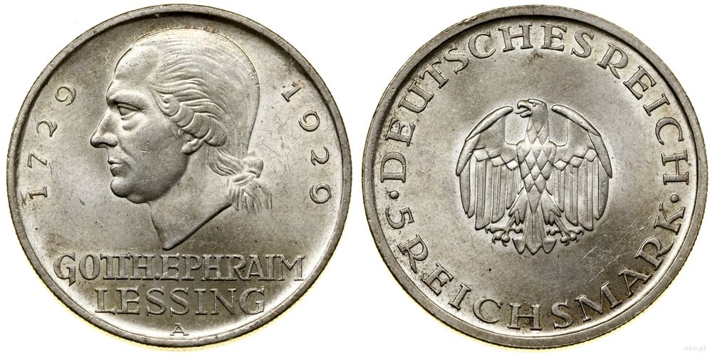 Niemcy, 5 marek, 1929 A
