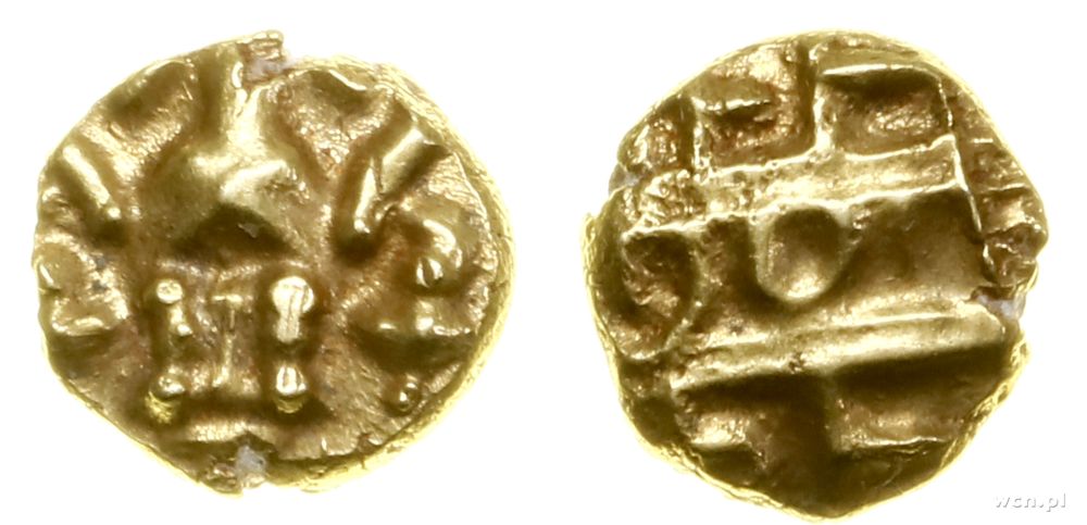 Indie, fanam, (ok. 1638–1662)