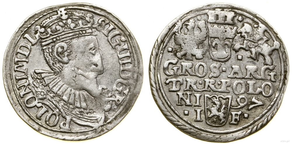 Polska, trojak, 1597
