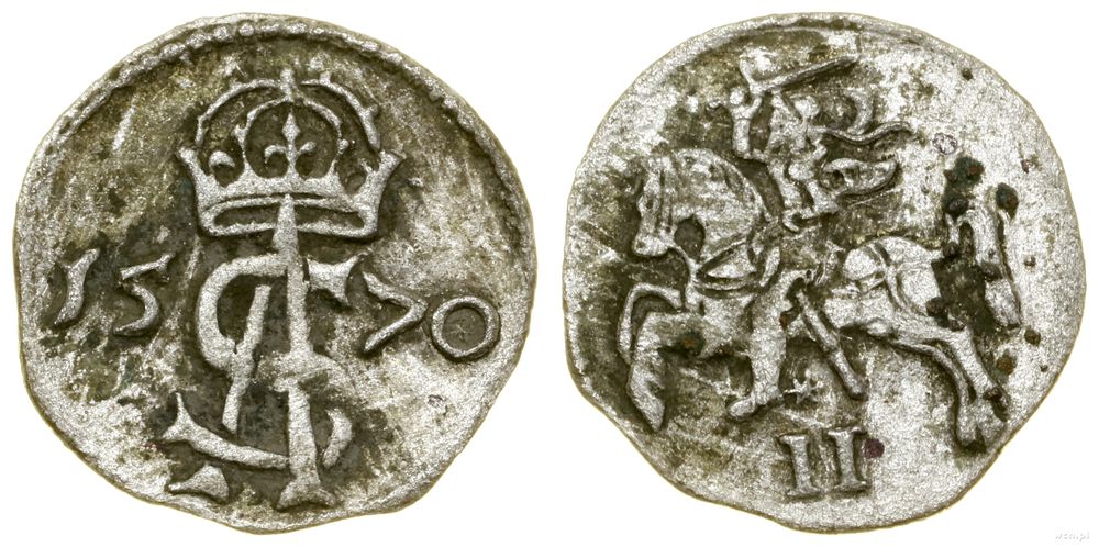 Polska, dwudenar, 1570