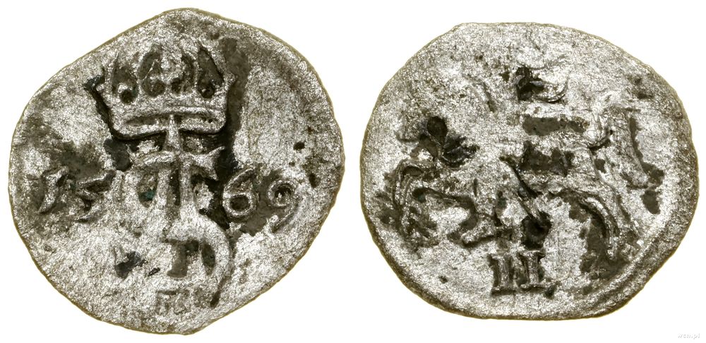 Polska, dwudenar, 1569