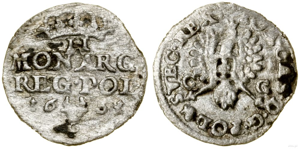 Polska, dwugrosz, 1651