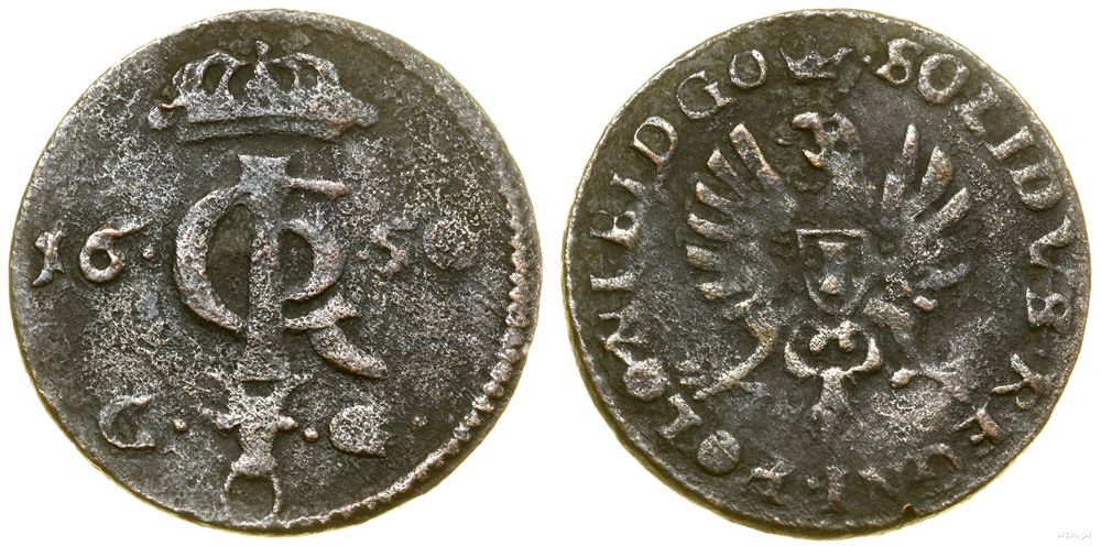 Polska, szeląg, 1650