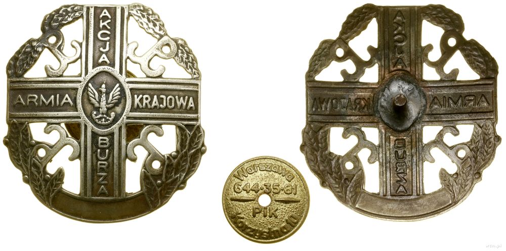 Polska, odznaka pamiątkowa Akcja Burza, od 1994
