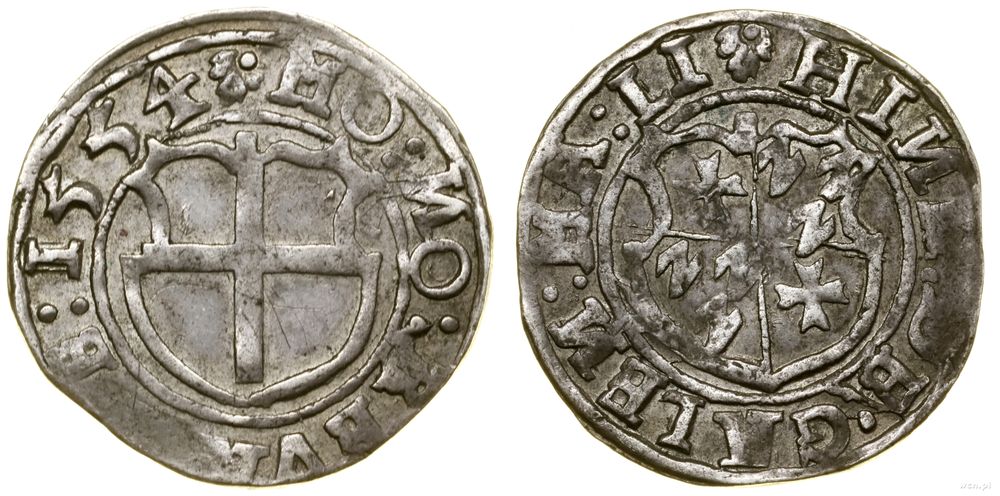 Zakon Kawalerów Mieczowych, ferding, 1554