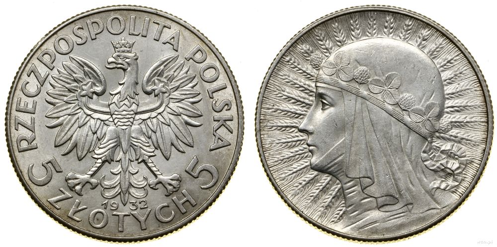 Polska, 5 złotych, 1932