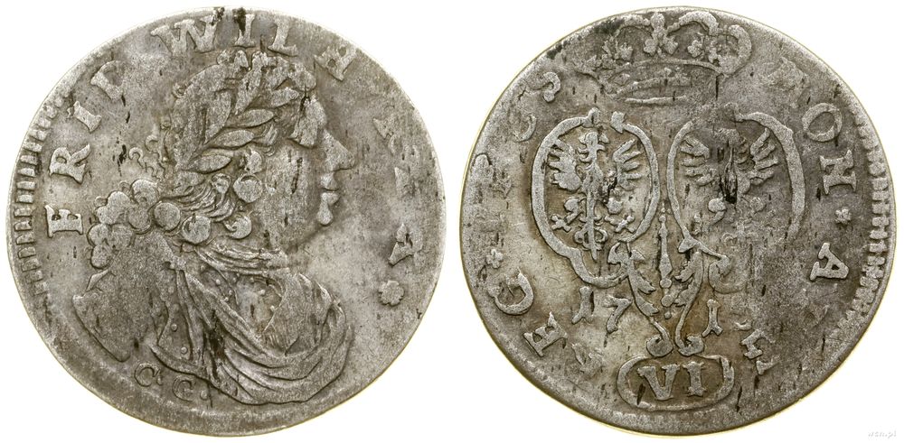 Niemcy, szóstak, 1715 CG