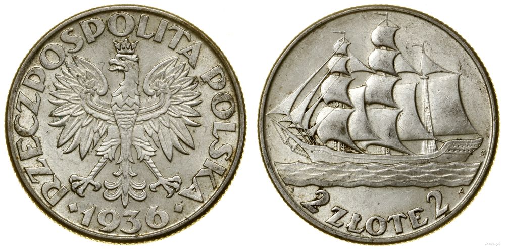 Polska, 2 złote, 1936
