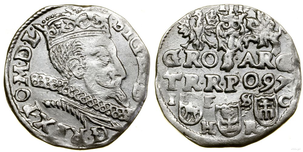 Polska, trojak, 1597