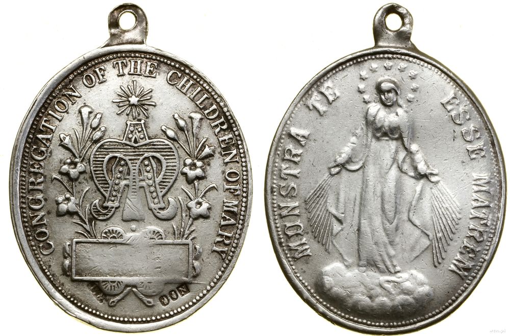 Wielka Brytania, medal - Kongregacja Dzieci Maryi, (XX wiek)