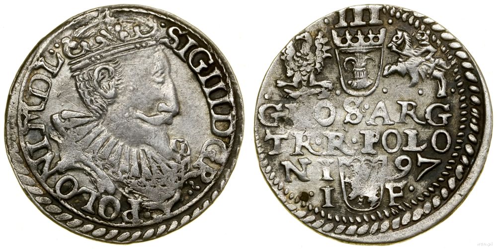 Polska, trojak, 1597