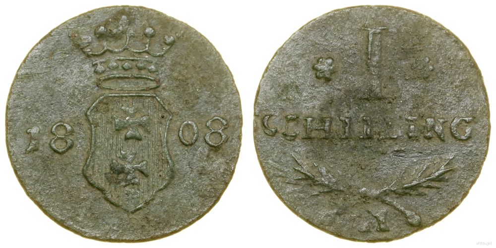 Polska, szeląg, 1808 M