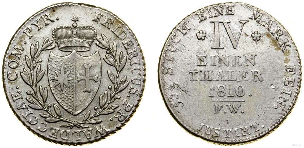 Niemcy, 1/4 talara, 1810 FW