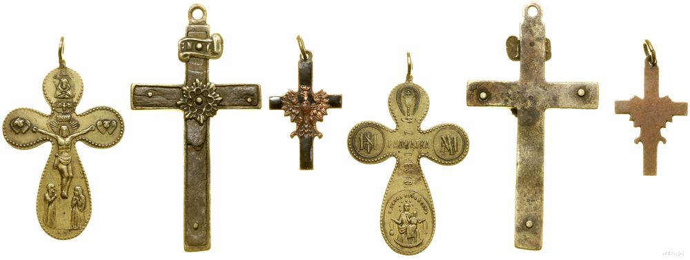 Dewocjonalia, krzyże o tematyce religijnej i patriotycznej, (XIX/XX wiek)