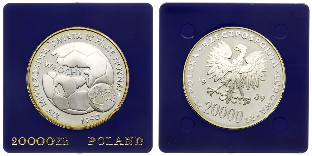 Polska, 20.000 złotych, 1989